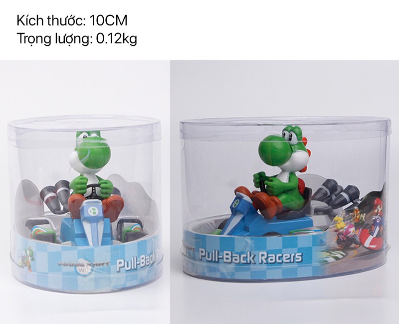 Mô hình Mario Kart - Yoshi 1 mo hinh mario kart yoshi 01